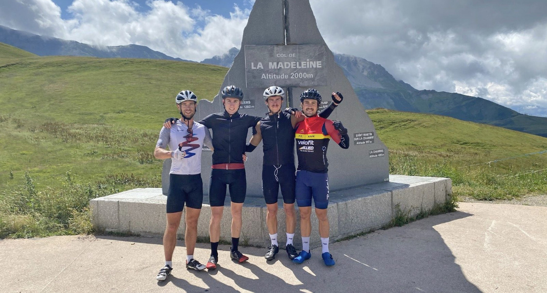 col de la madeleing cycling vacation